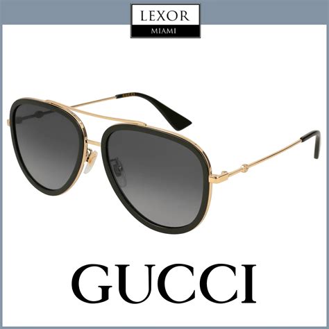 gucci metal unibody glasses|gg0062s 011.